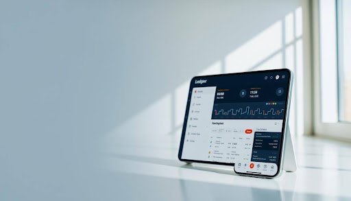 Ledger Live app dashboard